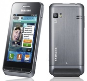 Samsung Wave723,  металлический корпус