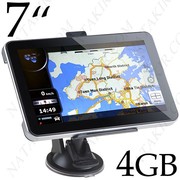 GPS 7 HD 600Mhz 800*480 128RAM BT Avi-выход 4Gb!